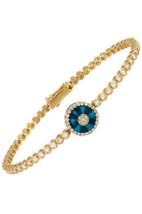 Pulseira riviera olho grego