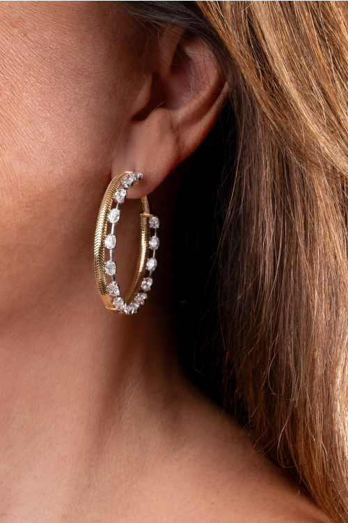 Argola D Oval